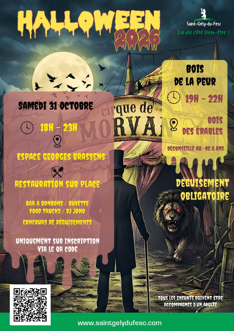 Soirée Halloween 2026