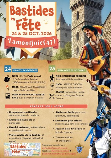 Bastides en fête - Bastide de Lamontjoie