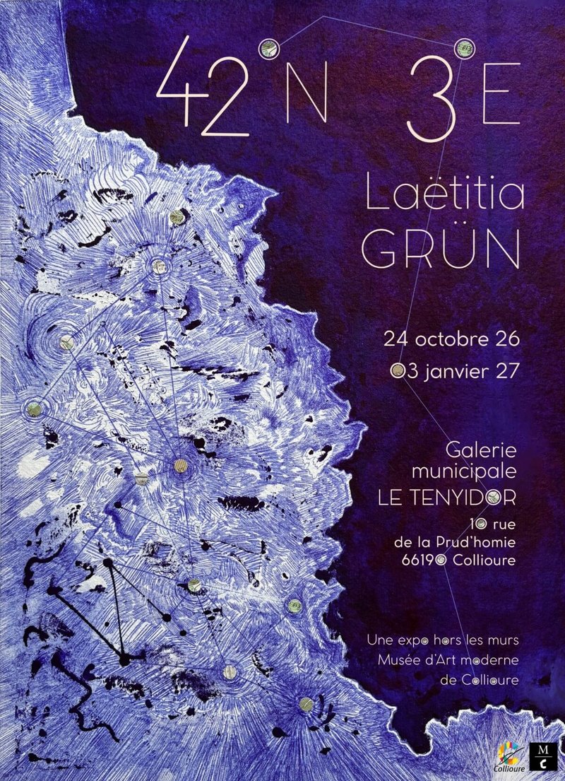 VERNISSAGE DE L'EXPOSITION DE L'ARTISTE LAETITIA GRÜN
