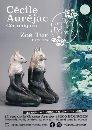 EXPOSITION : Cécile Auréjac & Zoé Tur