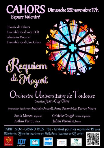 Requiem de Mozart par l'Orchestre Universitaire de Toulouse
