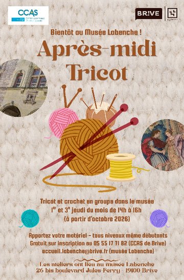 Après-midi tricot (Musée Labenche)