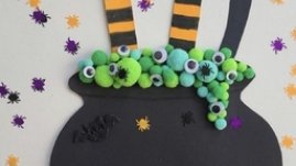 Atelier créatif spéciale Halloween (Médiathèque Michel Dumas)
