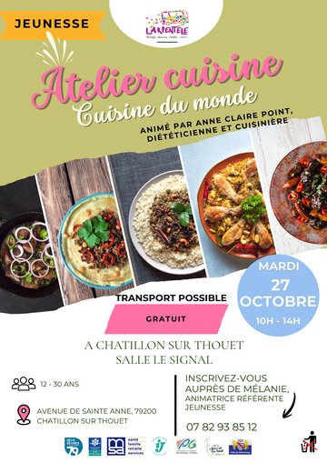 Atelier cuisine du monde