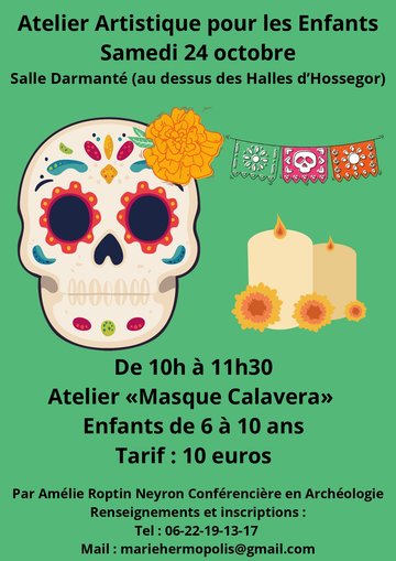 Ateliers créatifs  "Masque Calavara"