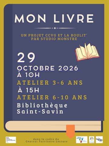 Mon livre : un parcours entre ateliers et spectacle pour les 3-10 ans