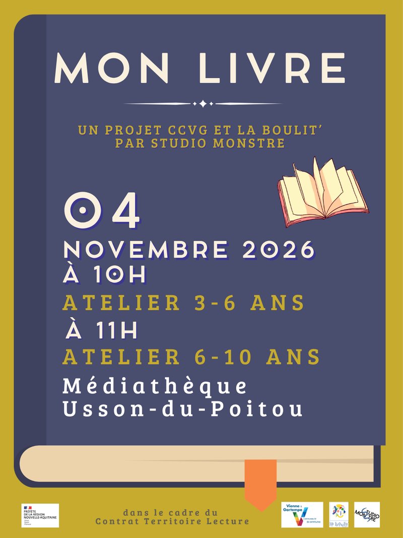Mon livre : un parcours entre ateliers et spectacles pour les 3-10 ans