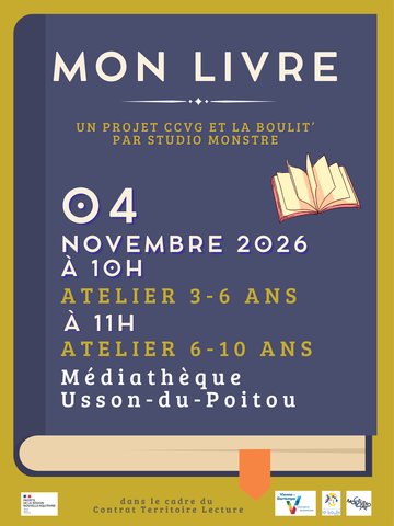 Mon livre : un parcours entre ateliers et spectacles pour les 3-10 ans