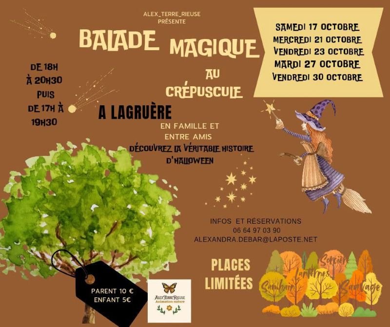 Balade magique au crépuscule