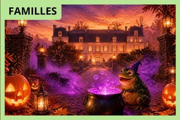 Parcours conté au Château Citran - Sam et Mélusine fêtent Halloween