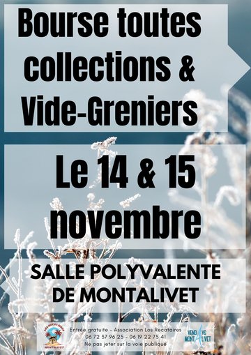 Bourses toutes collections et vide-greniers