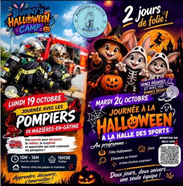 Bunny's Halloween "Camp" : Journée avec les pompiers