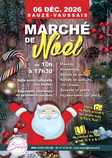 Marché de Nöel à Sauzé-Vaussais