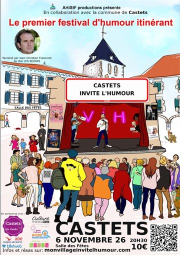 Castets invite l'humour !