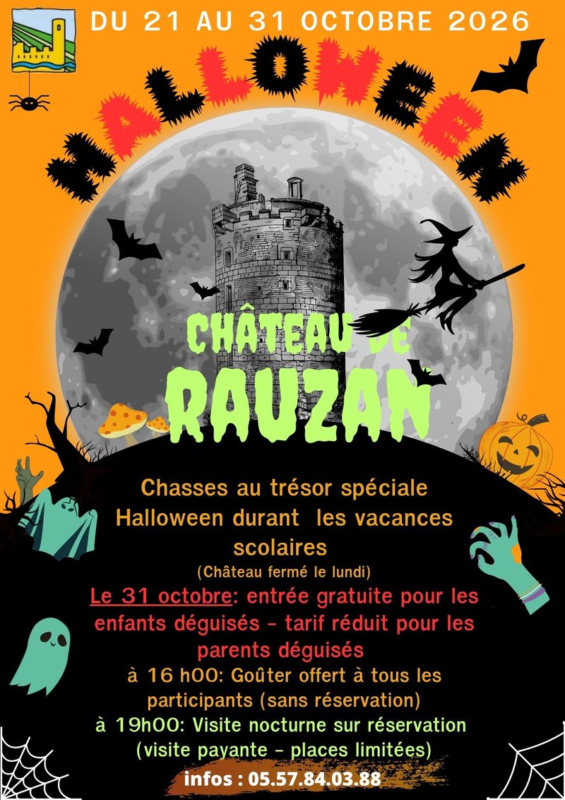 Halloween à Rauzan