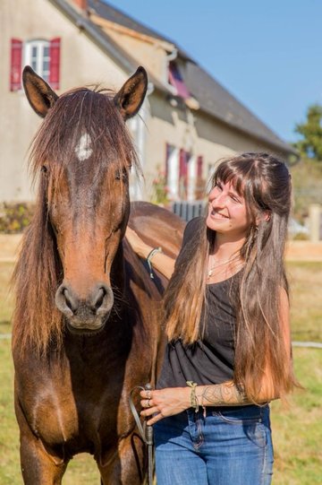 Balade à cheval autour de l'étang de Rouffiac