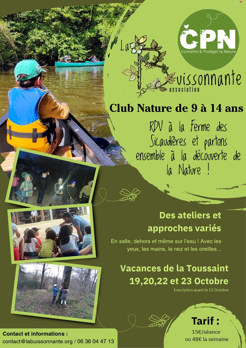 Club Nature - À la recherche des insectes de l'automne