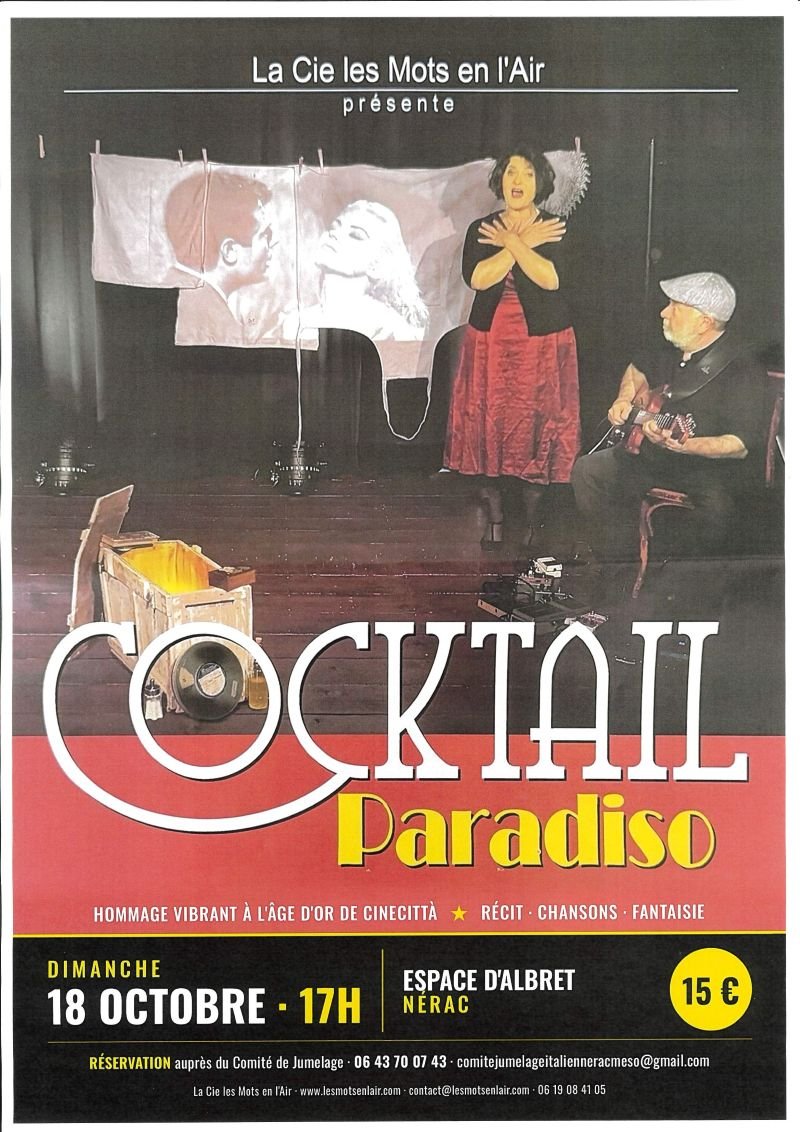 Spectacle Cocktail Paradiso.