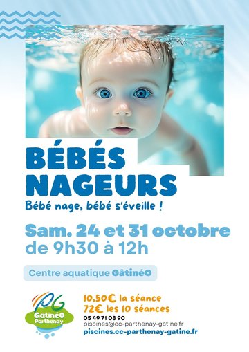 Cours bébés nageurs