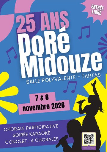 25ème anniversaire de la Chorale Do Ré Midouze