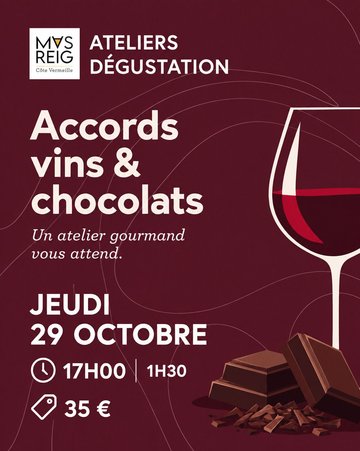 Accords vins & chocolats