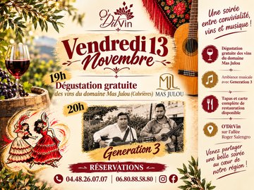 SOIRÉE DÉGUST’ & MUSIQUE