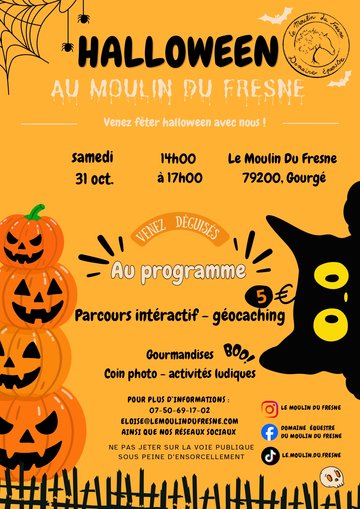 Halloween au Moulin du Fresne