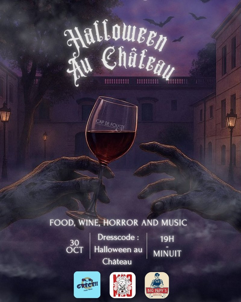 HALLOWEEN AU CHÂTEAU CAP DE FOUSTE!