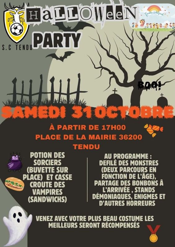 Halloween à Tendu