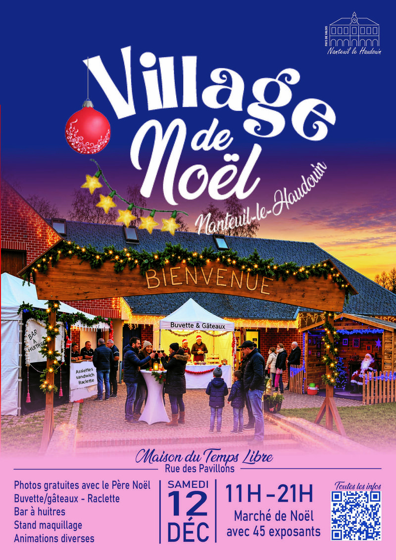 Village de Noël à Nanteuil-le-Haudouin