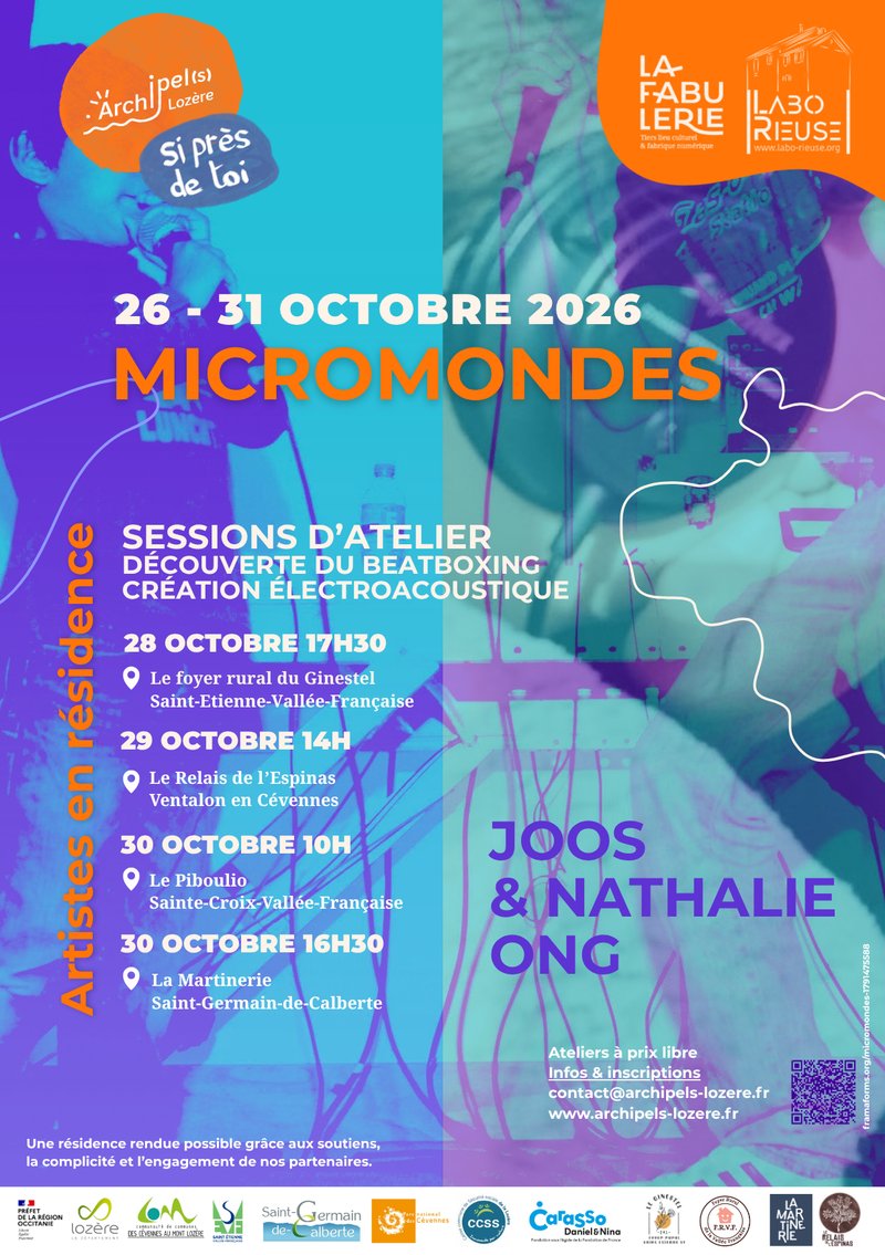 MICROMONDES - ATELIER DÉCOUVERTE DE BEATBOXING