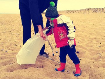 Nettoyage de plage