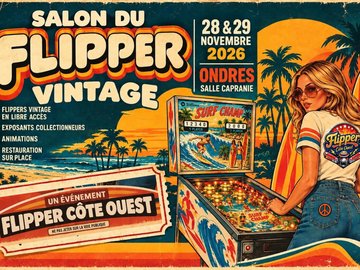 Salon du flipper vintage