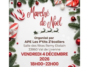 Marché de Noël des P'tits Z'écoliers