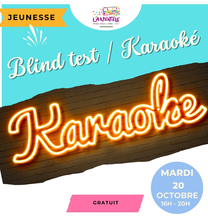 Soirée jeunes : karaoké et blind test