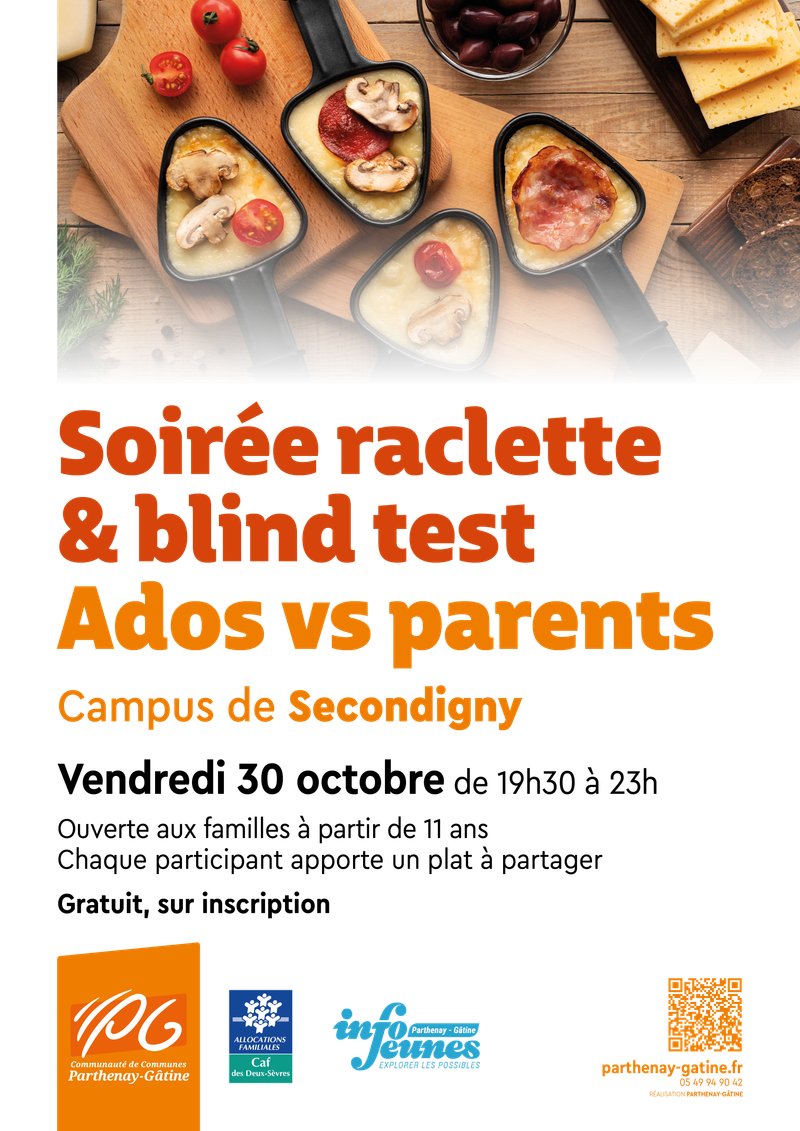 Soirée raclette et blind test !