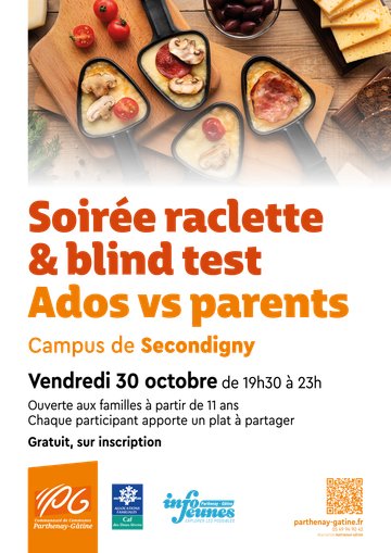 Soirée raclette et blind test !
