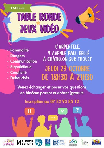 Table ronde : jeux vidéo