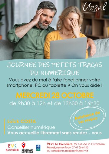 Journée "Des petits tracas du numérique"