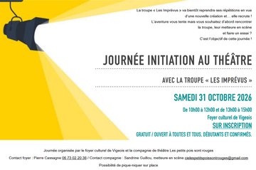 Journée initiation au Théâtre