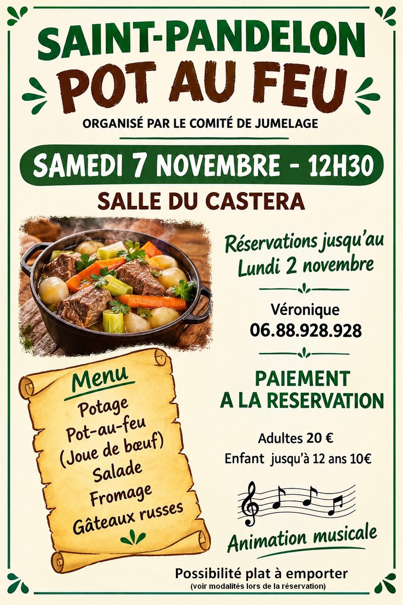 Soirée pot au feu
