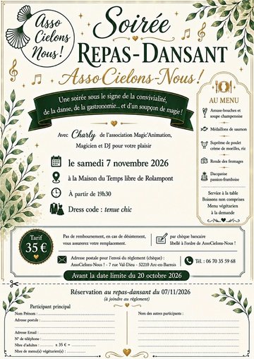 Soirée Repas Dansant