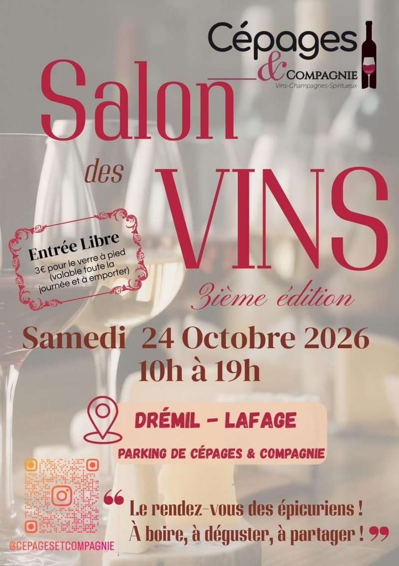 Salon des vins - Samedi 24 octobre