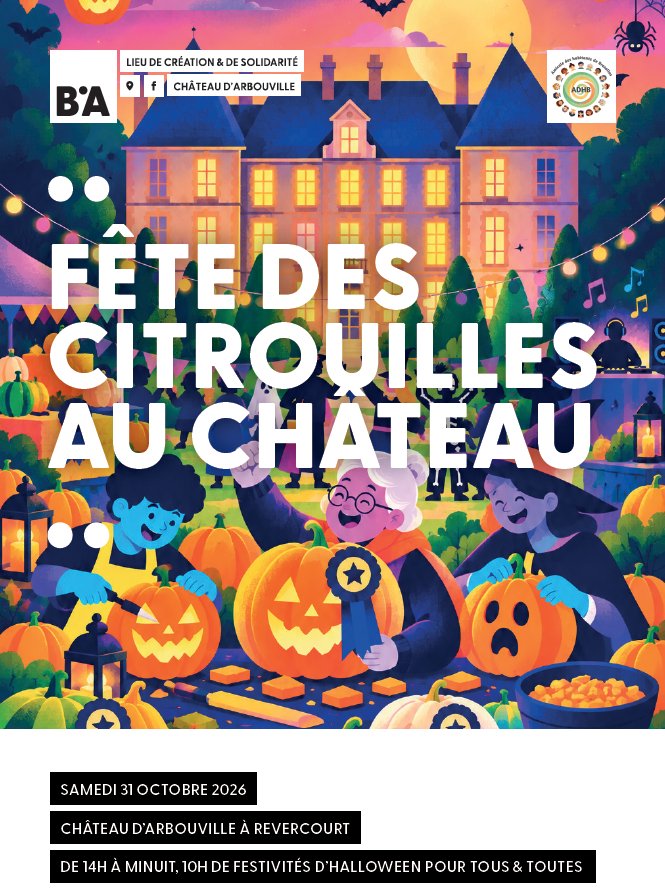 Fête des citrouilles au château