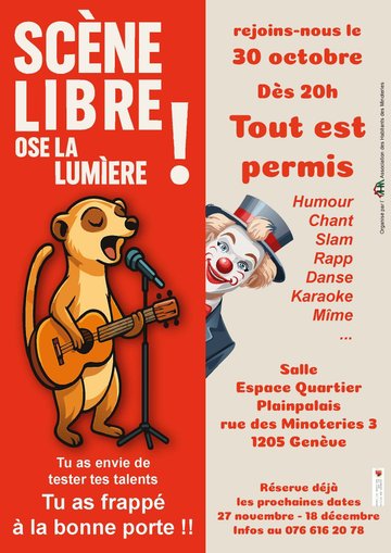 Scène Libre: Ose la lumière