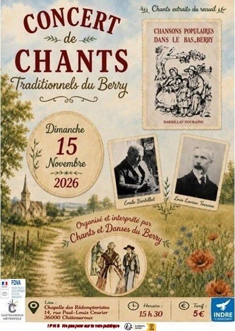 Concert de Chants Traditionnels du Berry