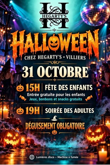 Halloween chez Hegarty's