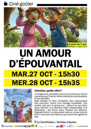 CINÉ-GOÛTER -UN AMOUR D'EPOUVENTAIL
