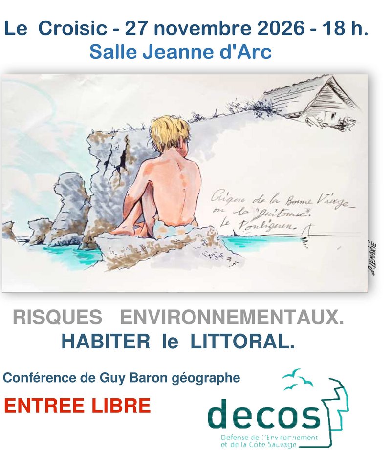 Conférence : Risques environnementaux. Habiter le littoral