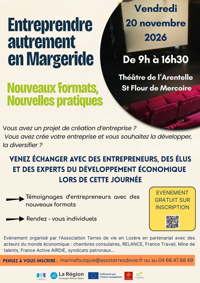 ENTREPRENDRE AUTREMENT EN MARGERIDE